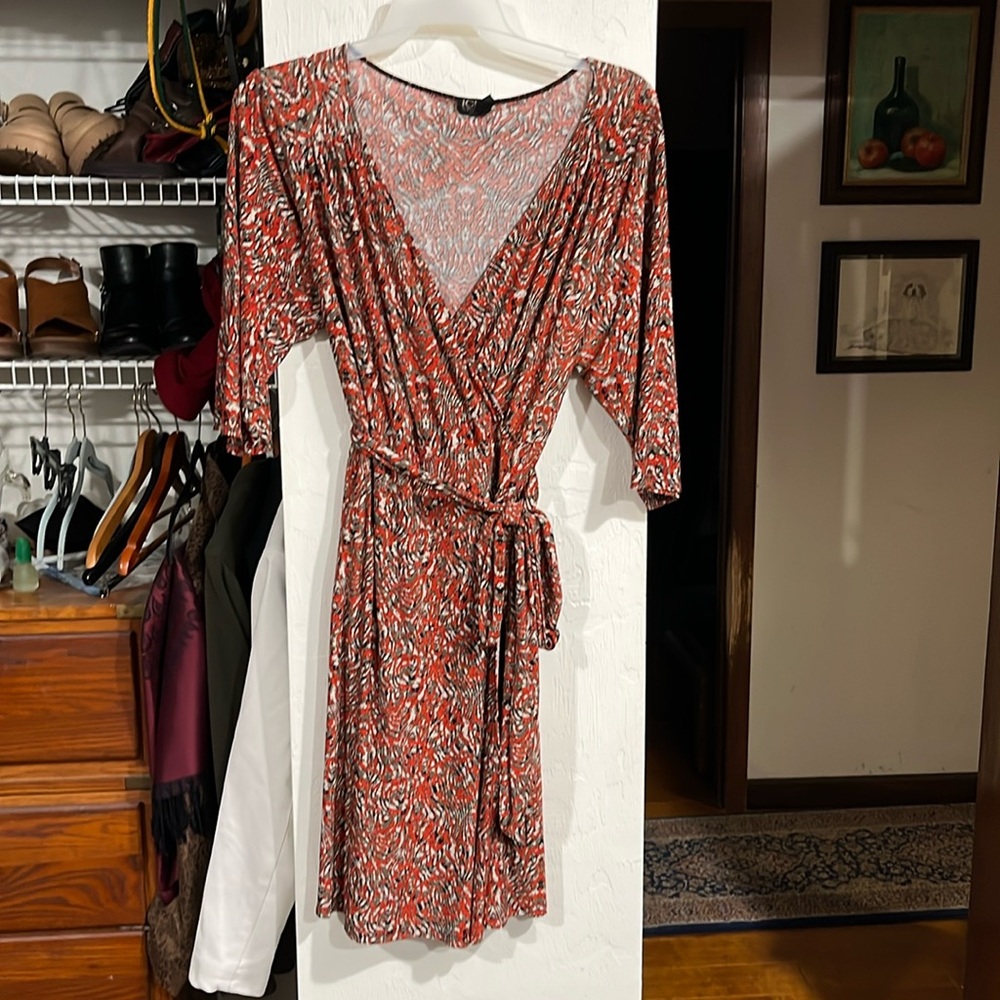 Igigi faux wrap dress. Women’s size 22/24.